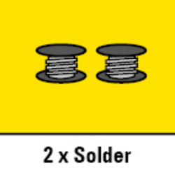 2 x Solder rolls