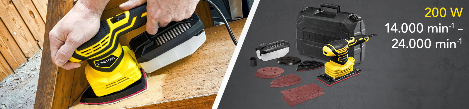 3-in-1 multi-functional sander PMSS 11-220