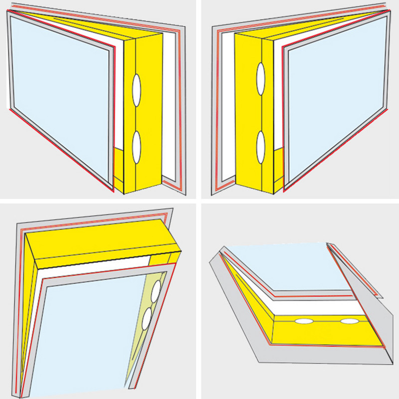 AirLock 200 window sealing for mobile air conditioners