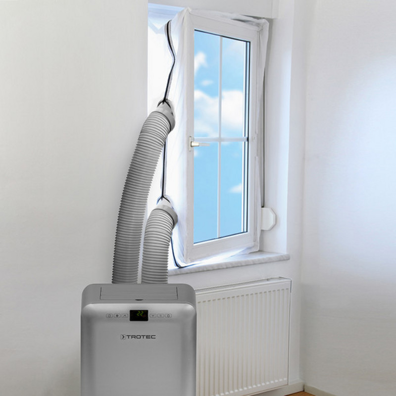 AirLock 200 window sealing for mobile air conditioners