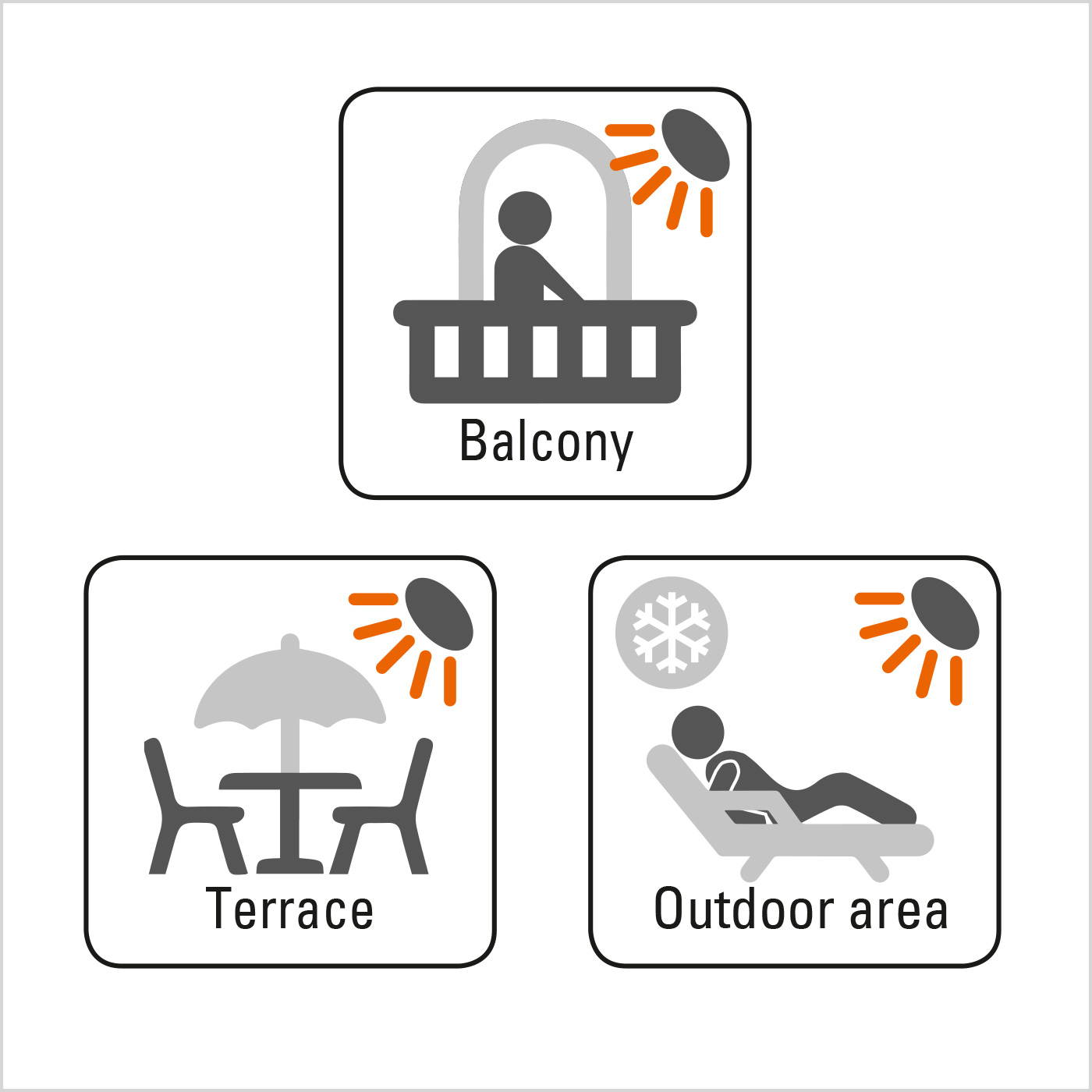 Application possibilities for radiant heaters
