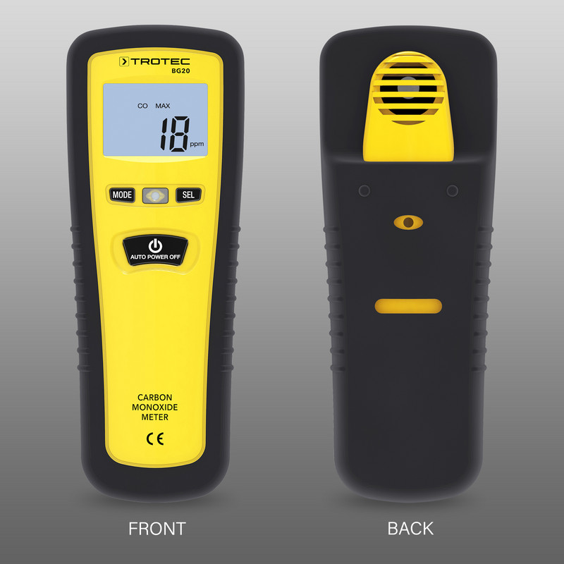 BG20 carbon monoxide measuring device