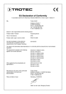 Declaration of conformity engraving pen PEGS 10-230V (INT)