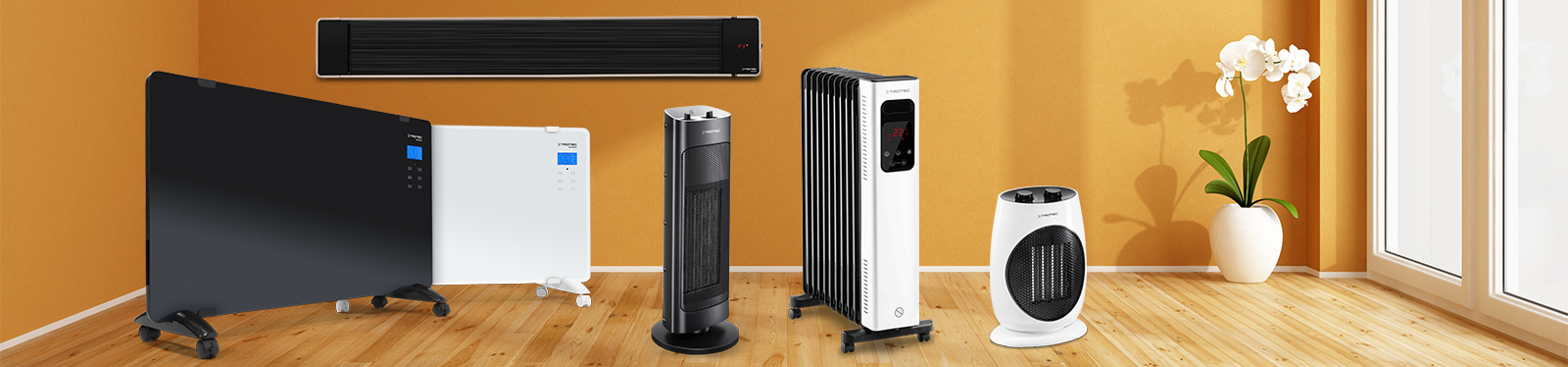 Electric heaters from Trotec
