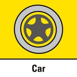 For inflating car tyres