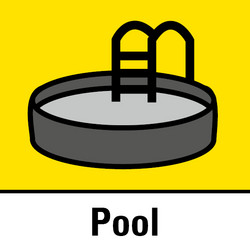 For the application in swimming pools