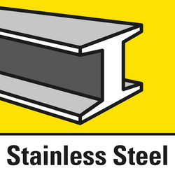 Ideally suited for cutting stainless steel