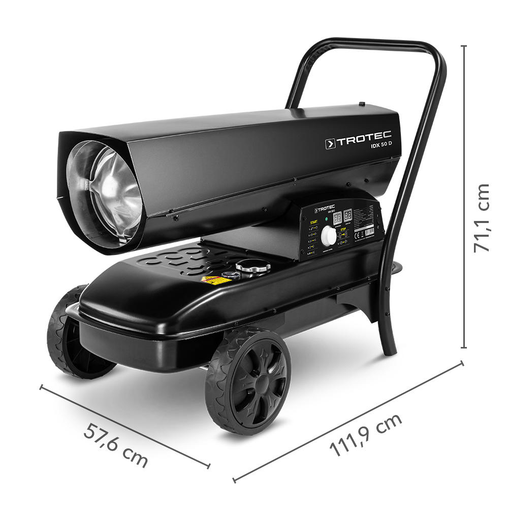 IDX 50 D – dimensions