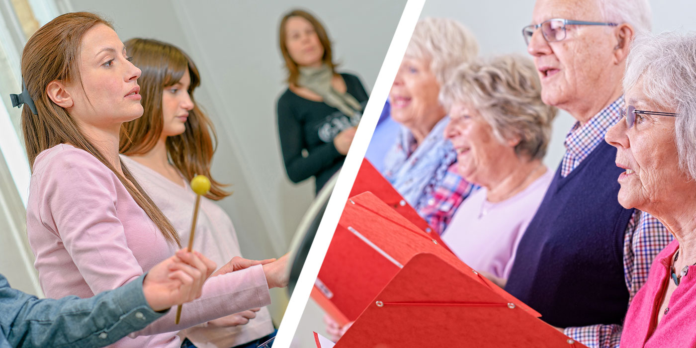 Music lesson or choir rehearsal – the TAC V+ creates filtered room air that is free from viruses