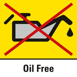 Oil-free operation