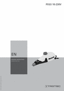 Operating manual engraving pen PEGS 10-230V (EN)