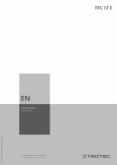 Operating Manual Fan Heater TFC 17 E (EN)