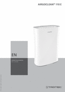 Operating manual for air cleaner AirgoClean® 110 E (EN)