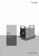 Operating manual for air cleaners TAC6500(EN)