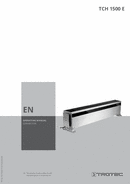 Operating manual for convector TCH 1500 E (EN)