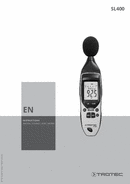 Operating manual for digital sound level meter SL400 (EN)