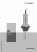 Operating manual for HyStream 3400 (EN)