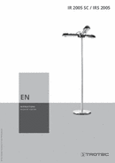 Operating manual for radiant heater IR 2005 SC / IRS 2005 (EN)