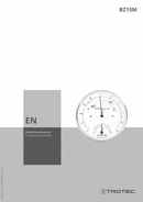 Operating manual for thermohygrometer BZ15M (EN)