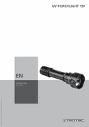 Operating manual for UV‑Torchlight 15F (EN)