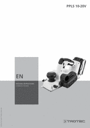 Operating manual planer PPLS 10-20V (EN)