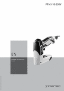 Operating manual tacker PTNS 10-230V (EN)