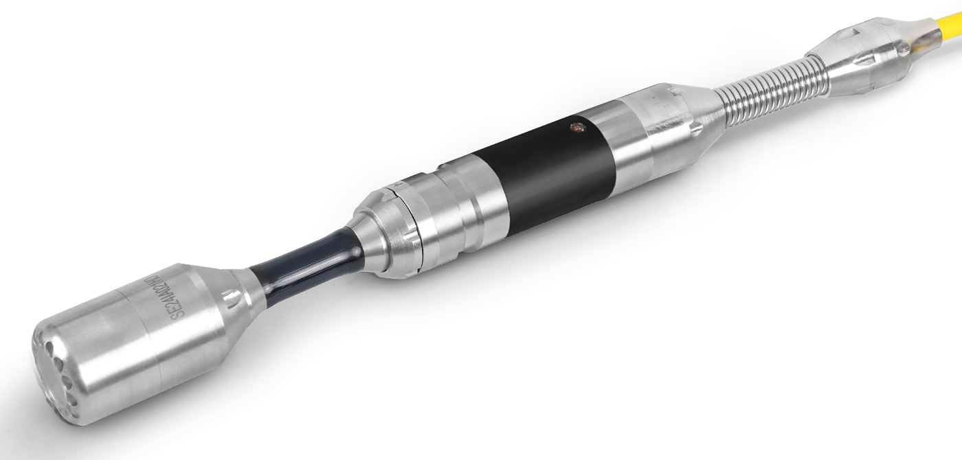 Optional radio transmitter for localising the camera head position