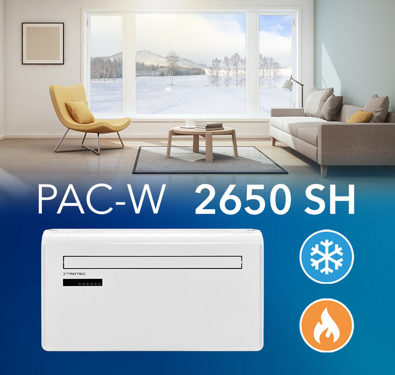 PAC-W 2650 SH – comfort monobloc air conditioner for cooling