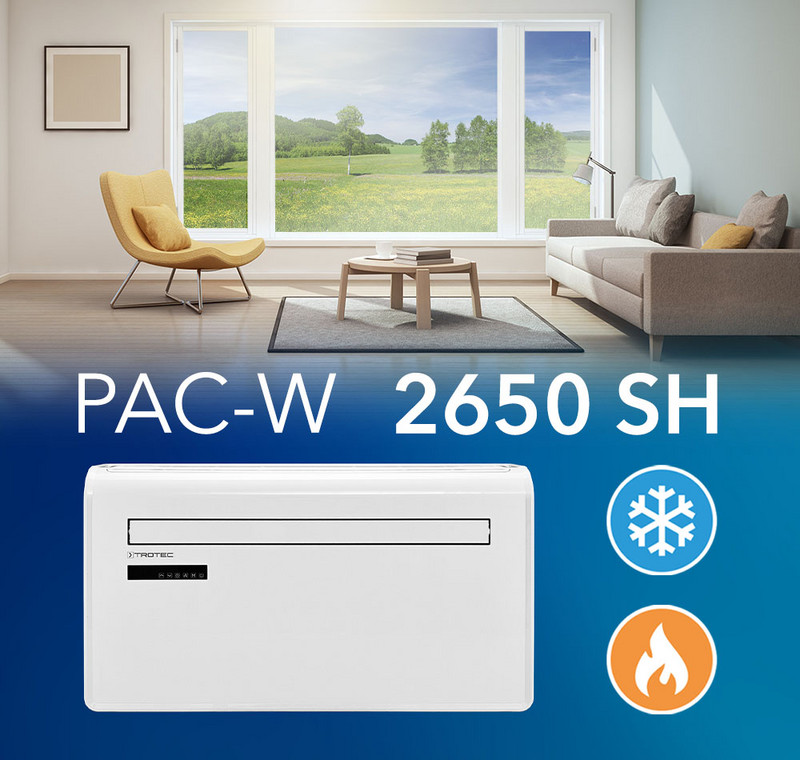 PAC-W 2650 SH – comfort monobloc air conditioner for heating