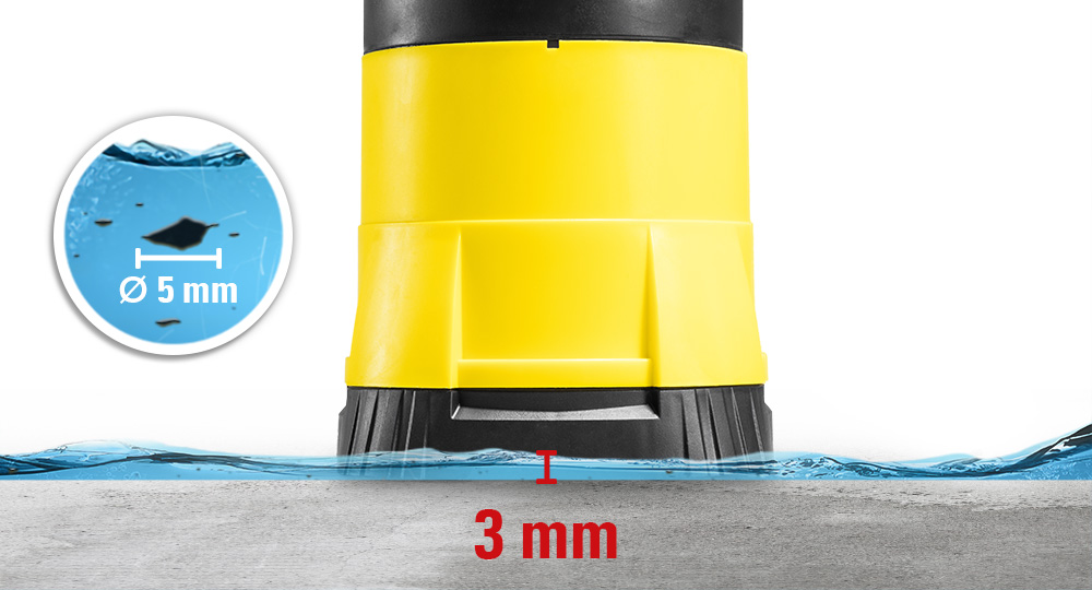 Particle size and residual water level by comparison