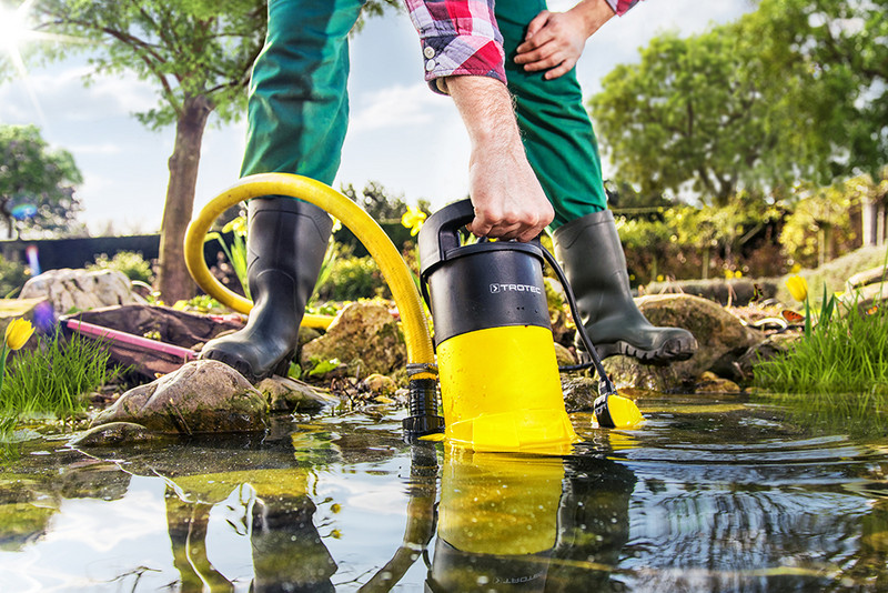 Perfect for draining ponds