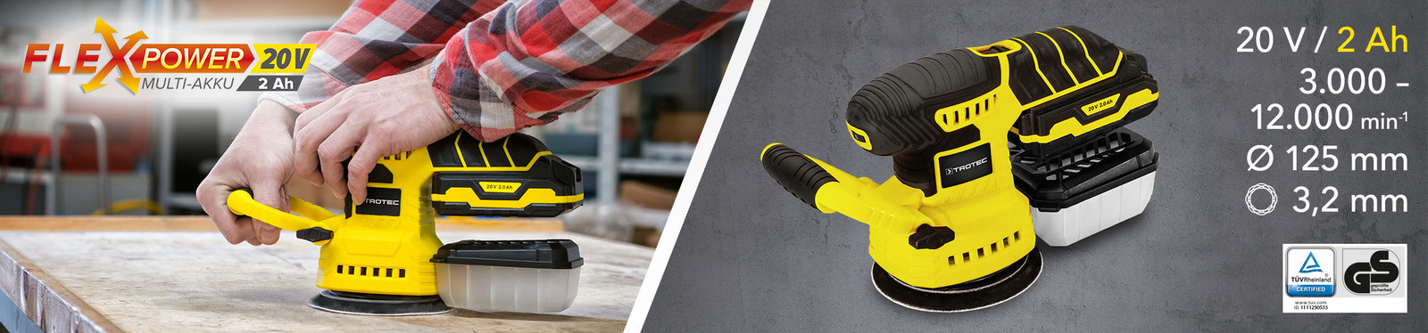 Professional Trotec sanding tools
