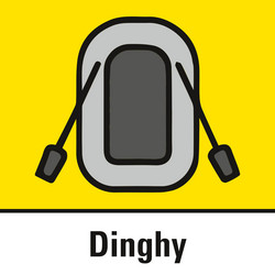 Quick inflation of dinghies
