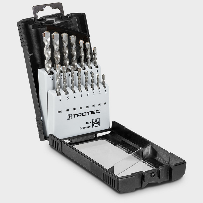 Rock drill bit set of Trotec brand quality