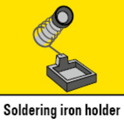 Soldering iron holder