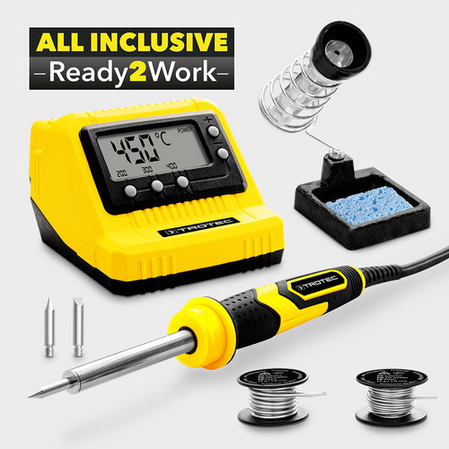 Soldering station PSIS 10-230V – full equipment for beginners and professionals