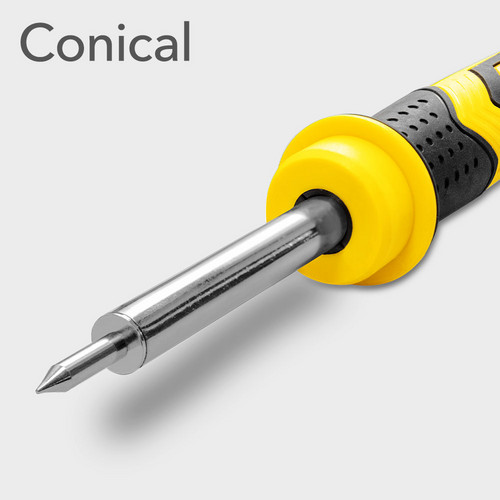 Soldering station PSIS 10-230V – tool-free change of the soldering tip