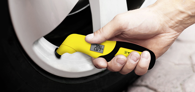Tyre pressure meter-Trotec