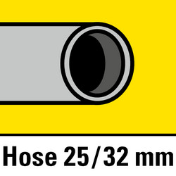 Universal connections for inner diameters of 25 mm and 32 mm